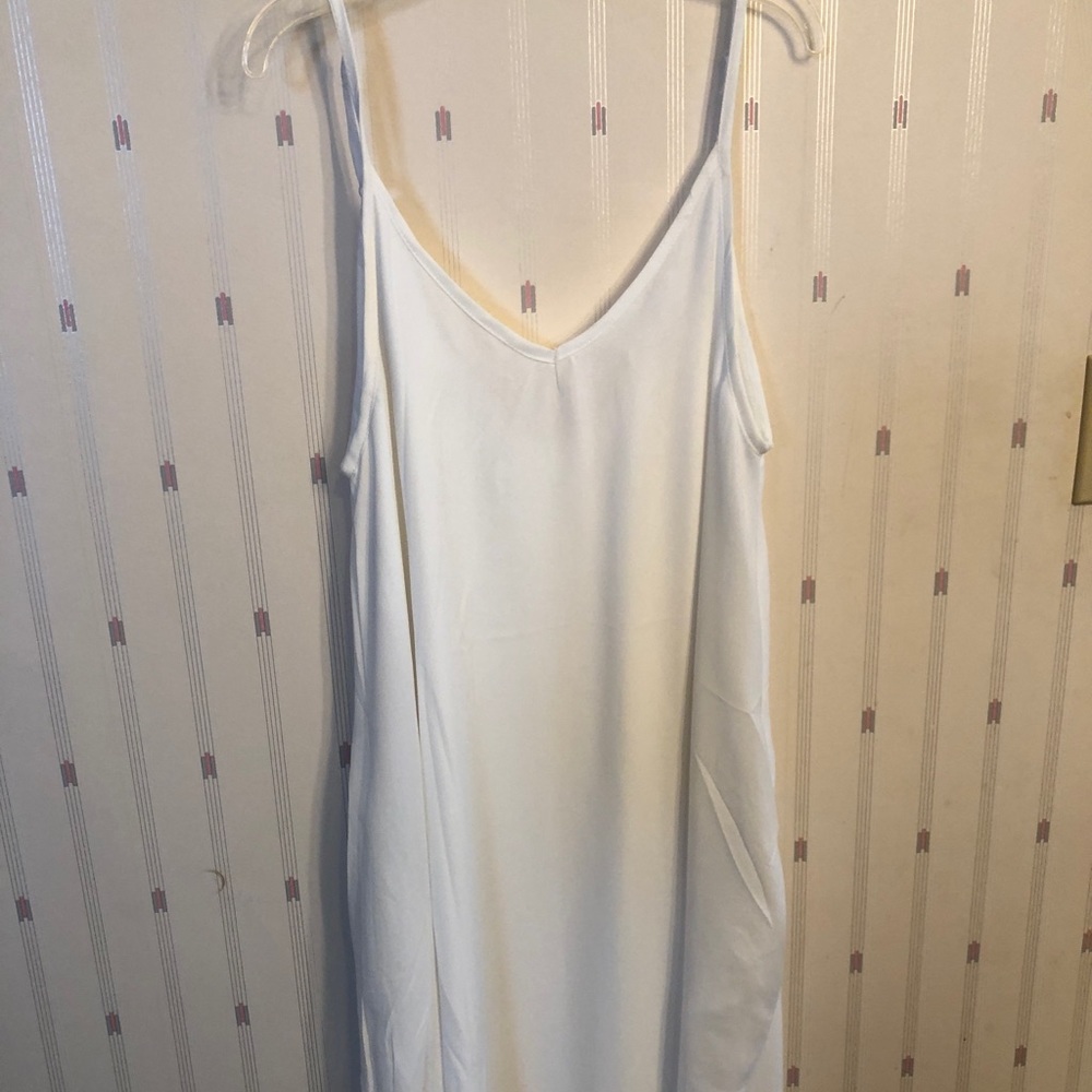 White Tank Maxi Dress